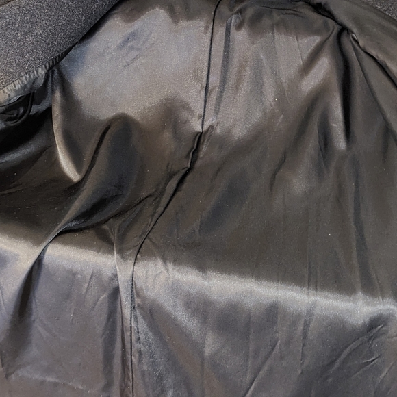 Women's double-breasted wool coat size large. Good looking jacket - Picture 4 of 12